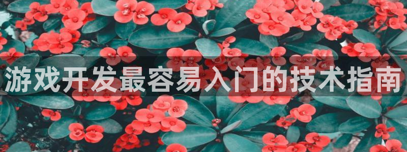 沐鸣娱乐账号怎么注册：游戏开发最容易入门