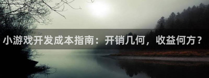 沐鸣游戏~53866：小游戏开发成本指南