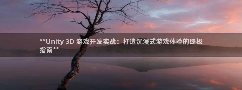 沐鸣账号注册：**Unity 3D 游戏