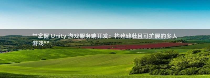 沐鸣app：**掌握 Unity 游戏服