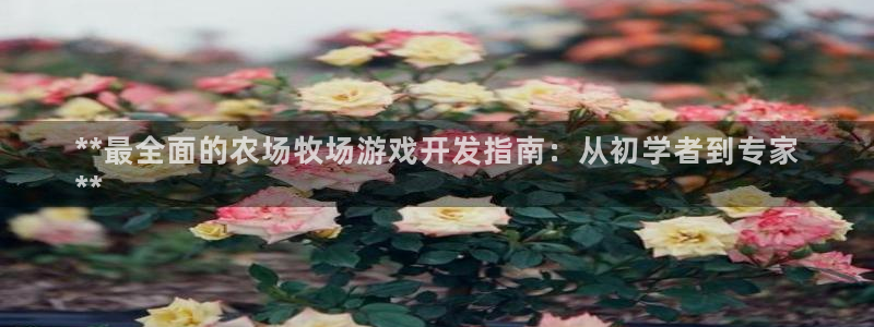沐鸣4主管：**最全面的农场牧场游戏开发