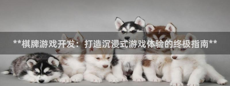沐鸣开户计划：**棋牌游戏开发：打造沉浸