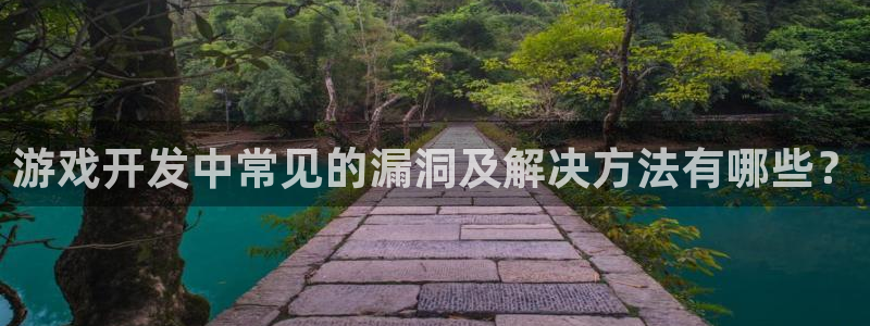 沐鸣娱乐怎么注册：游戏开发中常见的漏洞及