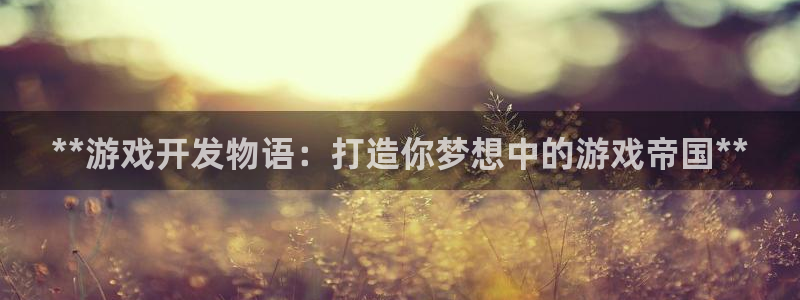 沐鸣科技怎么样：**游戏开发物语：打造你
